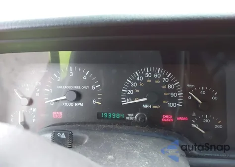 1999 Jeep Cherokee Classic/Sport из США, поврежденный, VIN 1J4FF68S3XL594832